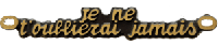 Bronze - Je ne t'oublierai jamais