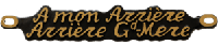 Bronze - A mon arrière arrière grand mère