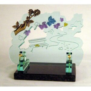 Plaque funéraire P-203 15x20cm