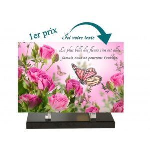 Plaque funéraire P-818-PS 20x30cm
