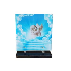 Plaque funéraire P-GV Ange 25x25cm