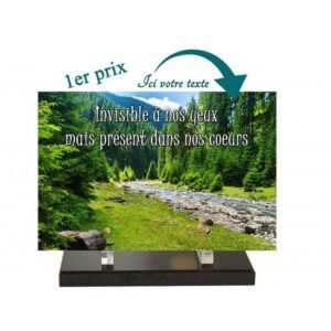 Plaque funéraire P-824-PS 20x30cm