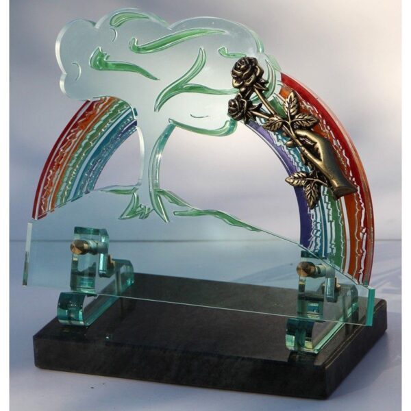 Arc en ciel en plexiglass