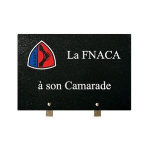 Plaque funéraire FNACA-1  20x30  cm