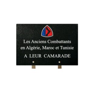 Plaque funéraire FNACA-2  20x30  cm