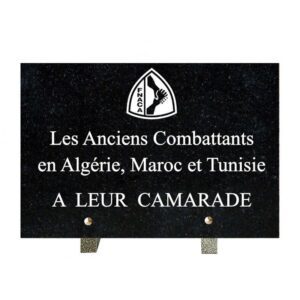 Plaque funéraire FNACA-3  20x30  cm