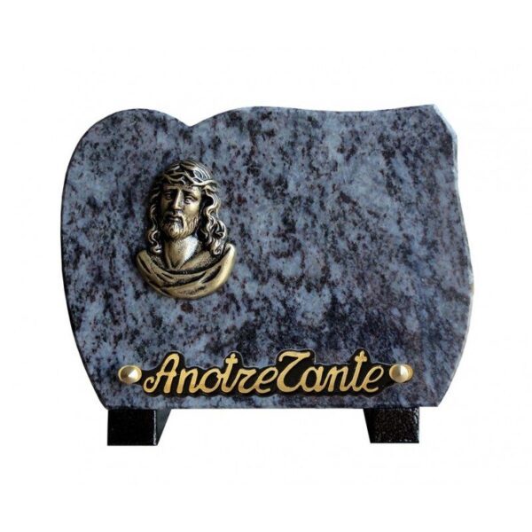Plaque funéraire n°022 MS 15x20cm B182