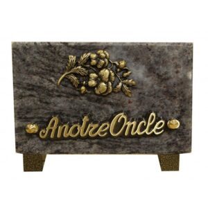 Plaque funéraire Pensée