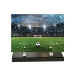 Plaque funéraire Terrain de foot