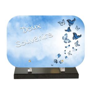 Plaque funéraire Doux souvenirs