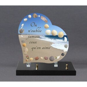 Plaque funéraire P-630 23x23cm