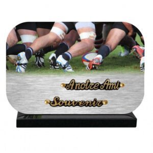 Plaque funéraire La mêlée