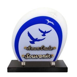 Plaque funéraire Oiseaux en vol
