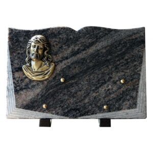 Plaque funéraire Le Christ