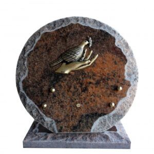 Plaque funéraire n°329 ML 23x23 CM