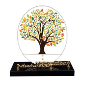 Plaque funéraire Arbre de vie